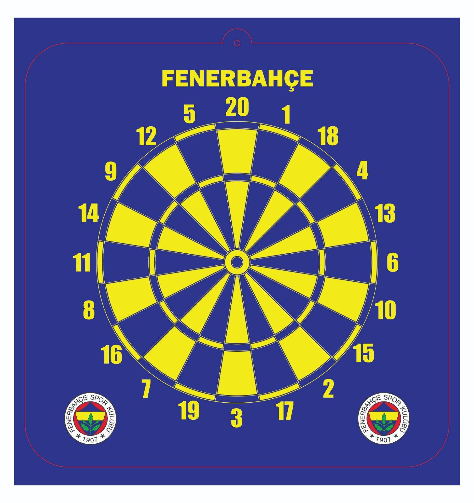 Fenerbahçe Lisanslı Manyetik Dart.