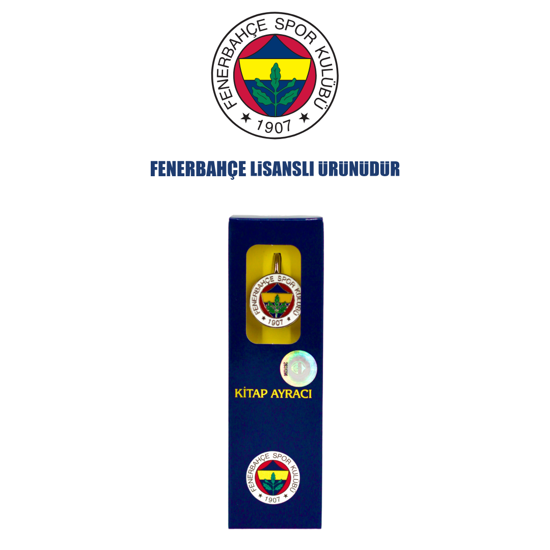 Fenerbahçe Arma Premium Kitap Ayracı